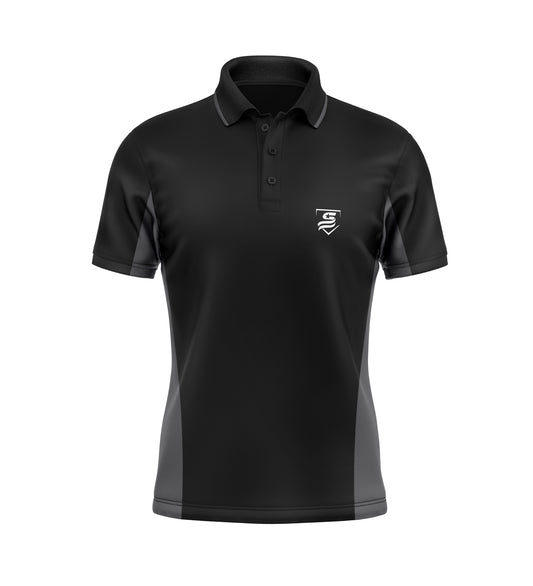 USSSA Baseball Umpire Polo - Black