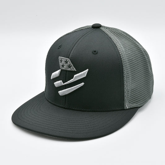 DeMarini USA Blackout Performance Flexfit Trucker