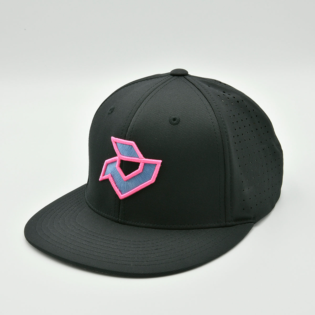 Demarini Black Performance Flexfit - Columbia / Hot Pink