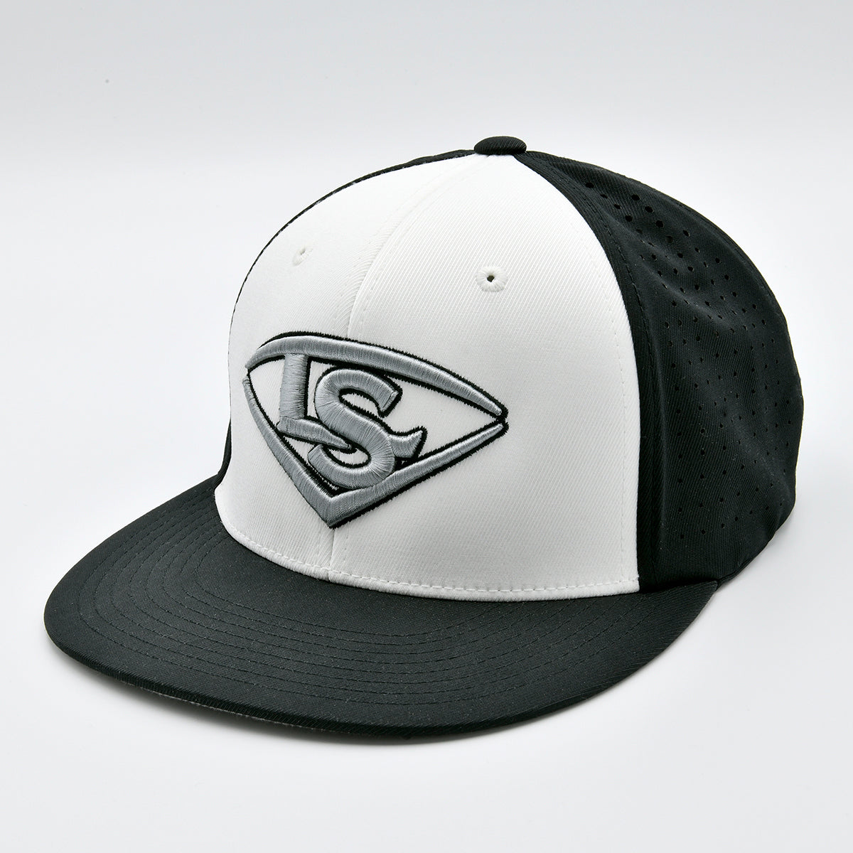 Louisville Slugger Performance Flexfit - White/Black/Silver