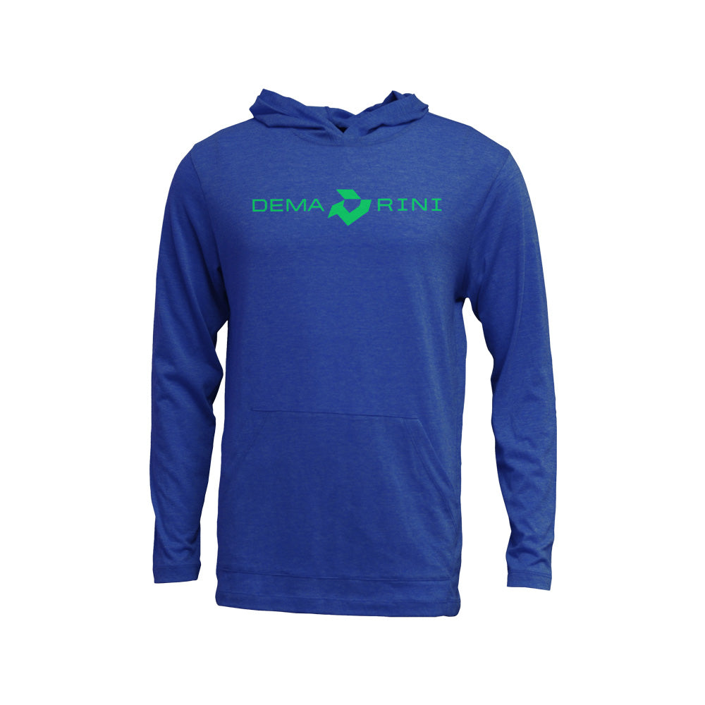 DeMarini T Shirt Hoodie - Heather Royal