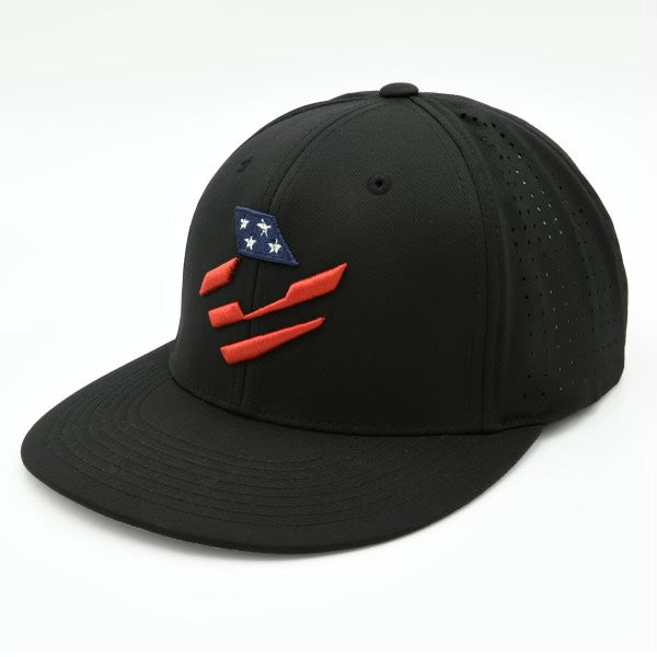 DeMarini Stars & Stripes Black Performance Flexfit